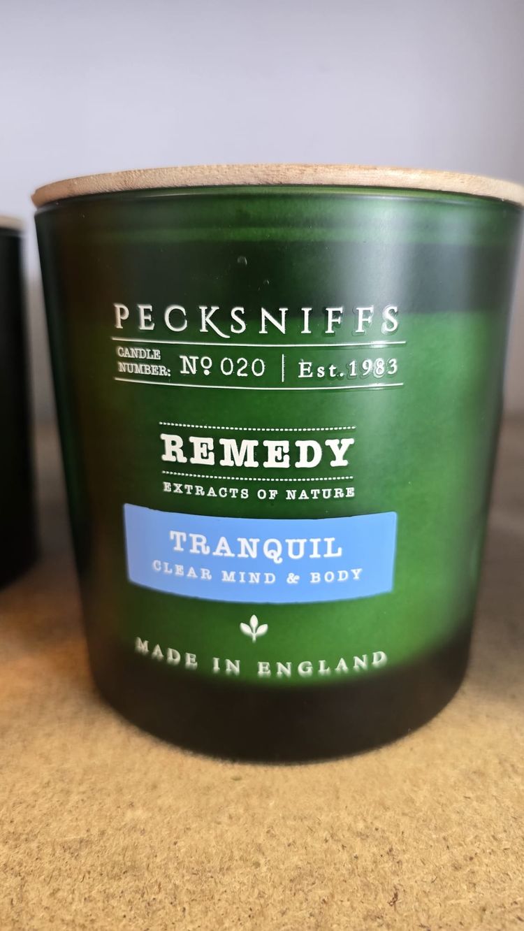 Pecksniffs triple Remedy Tranquil Candle
